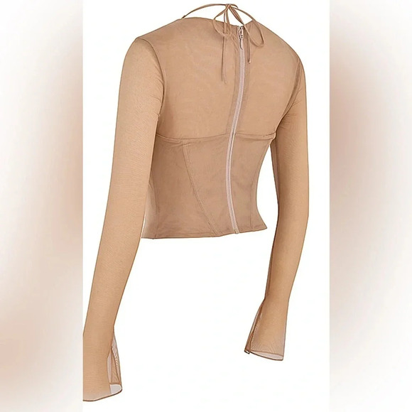 Mistress Rocks | House of CB Sweet corset top Women’s size L + 14/16 tie sheer - Picture 7 of 14